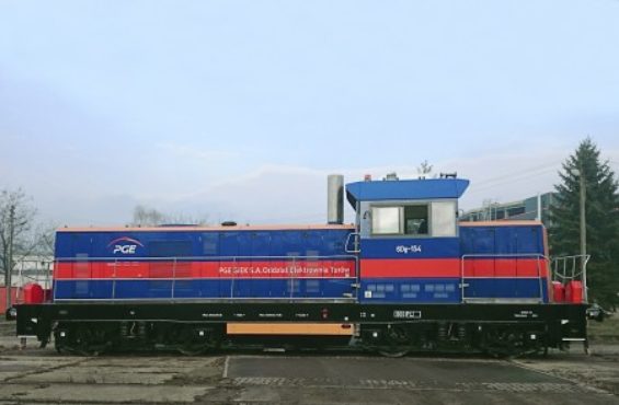 The first ordered locomotive already at PGE